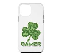 Green Gamer Shamrock Jeux vidéo Patricks Day Jeu de Jeu Coque pour iPhone 12 Mini