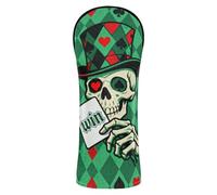 Green Hat Poker Couvre-club de golf imperméable avec étiquettes interchangeables pour bois de parcours hybride