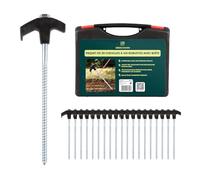 Green Haven Sardines Camping | 20 piquets de Tente galvanisés antirouille