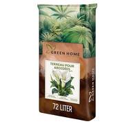 Green Home Terreau Aroides 72L - Substrat pour Monstera, Philodendron & Plantes Tropicales - avec Perlite pour Un Drainage Optimal - pour bonsaïs, Palmiers & orchidées