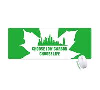 green homes civilisés tapis de souris large cousues bords mat étendu game bureau