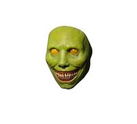 (Green)Horror Mask Scary Mask Smiling Demons Cosplay Costume Mask Creepy Evil Latex Mask Fast