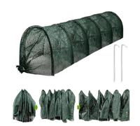 Green House Cover, Portable Garden Tunnel, 118.11x17.72x17.72 inches Row Shade Protector, 2 in 1 Gardening Accessory for Sun Protection on Backyard Beds Balconies Small Terraces