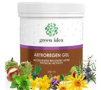 Green Idea - Artroregen Gel | Gel de massage aux extraits de consoude, d’arnica et de marronnier d’Inde - Soin corporel pour le confort musculaire