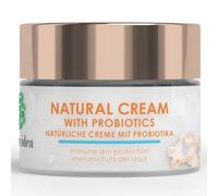 Green idea - Crème Visage à l'Acide Hyaluronique BIO et aux Probiotiques - Hydratant Anti-Âge avec Panthénol, Argan - Protection Immunitaire de la Peau - 50 ml