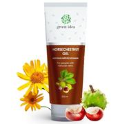 Green Idea - Gel Fraîcheur Jambes Lourdes - Gel de Massage Marronnier d'Inde, Rutine et Arnica - Améliore la Circulation Sanguine - Soulage Rapidement - 200 ml