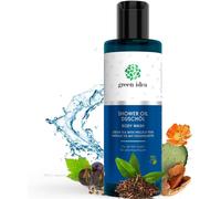 Green Idea - Huile De Douche Thé Vert À L'opuncia Végétalien Sles Gratuit Élimine En Douceur Les Impuretés De La Peau Sans La Dessécher Parfum Frais Et Harmonieux Sans Conservateurs 200 Ml