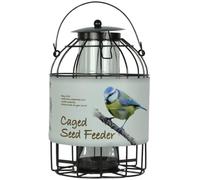 Green Jem Mangeoire à Oiseaux Sauvages en Cage en Forme de dôme conçue pour Dissuader Les écureuils et Aussi Les Grands Oiseaux de Jardin tels Que Les Pigeons et Les colombes. Marron Antique