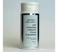 Green Keratin - POWDER CREAMY PH: 7 - Poudre Nettoyante pour le visage, 80g