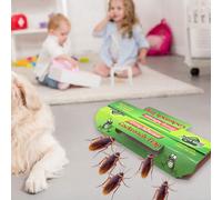 [Green Killer Strong Adhesive Cockroach Catcher] 10 pièces, super collant, efficace pour attraper les cafards, adapté à une utilisation dans les maisons, restaurants, hôtels, bureaux et autres endroit