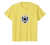 Green Lantern Corps Yellow Lantern Logo T-Shirt, Enfant, Citron, 10 Ans