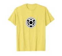 Green Lantern Corps Yellow Lantern Logo T-Shirt, Homme, Citron, S