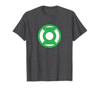 Green Lantern Lantern Logo T-Shirt, Homme, Chiné Foncé, 4XL