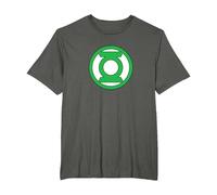 Green Lantern Lantern Logo T-Shirt, Homme Grandes Tailles, Asphalte, 4X Tall