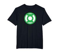 Green Lantern Lantern Logo T-Shirt, Homme Grandes Tailles, Noir, 6X Tall