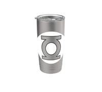 Green Lantern Logo Gobelet isotherme en acier inoxydable double paroi