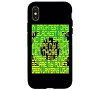 Green Lantern Oath Black Coque pour iPhone X/XS