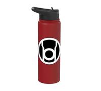 Green Lantern Red Lantern Logo Stainless Steel Insulated Water Bottle