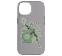 Green Lantern Retro Lantern Iron-on Coque pour iPhone 14