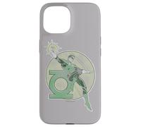Green Lantern Retro Lantern Iron-on Coque pour iPhone 15
