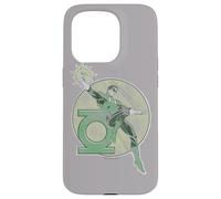 Green Lantern Retro Lantern Iron-on Coque pour iPhone 15 Pro