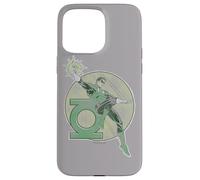 Green Lantern Retro Lantern Iron-on Coque pour iPhone 15 Pro Max