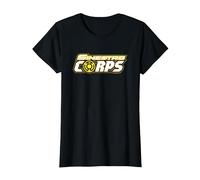 Green Lantern Sinestro Corps Logo T-Shirt, Femme, Noir, S