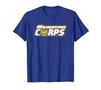 Green Lantern Sinestro Corps Logo T-Shirt, Homme, Bleu Royal, S