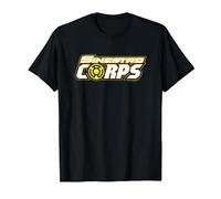 Green Lantern Sinestro Corps Logo T-Shirt, Homme, Noir, 4XL