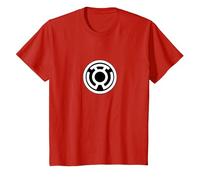 Green Lantern Sinestro Corps Yellow Lantern Logo T-Shirt, Enfant, Rouge, 2 Ans
