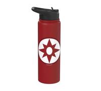Green Lantern Star Sapphire Logo Stainless Steel Insulated Water Bottle