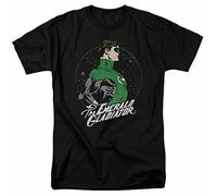 Green Lantern The Emerald Gladiator T T-Shirts à Manches Courtes Licensed Comic Book Tee Black Black(Large)