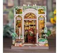 Green life bookshop - maquette booknook serre-livre