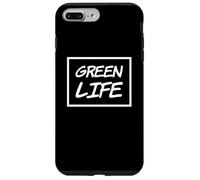 Green Life Love Planet Eco Go Green - Eco Warrior Statement Coque pour iPhone 7 Plus/8 Plus