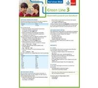 Green Line 3. Auf Einen Blick. G8. Klasse 7. Grammatik Passend Zum Schulbuch - Klappkarte (6 Seiten)