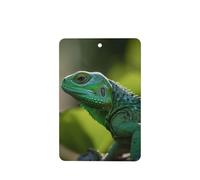 Green Lizard Lot de 4 désodorisants de voiture durables pour homme et femme - Tablettes d'aromathérapie à suspendre - Parfum lavande