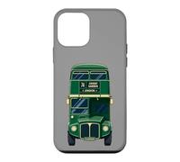 Green London Bus Vintage à Deux étages Coque pour iPhone 12 Mini