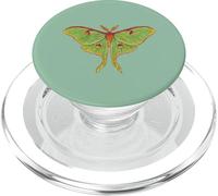 Green Luna Moth Design Mystical Nature Insecte Art PopSockets PopGrip pour MagSafe