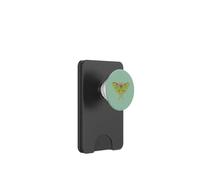 Green Luna Moth Design Mystical Nature Insecte Art PopSockets PopWallet pour MagSafe