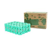 Green Maker 30% Plus Épais Biodégradables Sacs de de Chien 360 Sacs Compostables Sacs pour Chiens en Amidon de Maïs (Vert)