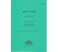 GREEN MAN PRESS CAMPRA A. - EXSURGE DOMINE (1695), LAUDATE DOMINUM (1700) - BASSE ET INSTRUMENTS Partition classique Vocale - chorale Voix solo et instrument