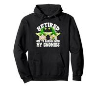 Green Margarita GNOME and Funny Saying for Retirement Couple Sweat à Capuche