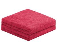 Green Mark Lot de 2 serviettes de bain en textile XXL 150 x 100 cm, Coton, bordeaux, 2er Pack Badetuch 150x100 cm