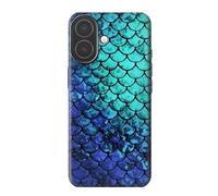Green Mermaid Fish Scale Etui Coque Housse pour iPhone 17