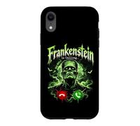 Green Monster Frankenstein is Calling Halloween Horror Phone Coque pour iPhone XR