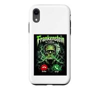 Green Monster Frankenstein is Calling Halloween Horror Phone Coque pour iPhone XR