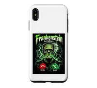 Green Monster Frankenstein is Calling Halloween Horror Phone Coque pour iPhone XS Max