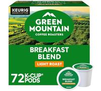 Green Mountain Coffee Breakfast Blend, Keurig K-Cups, 72 Count by Green Mountain Coffee