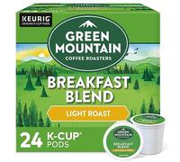Green Mountain Coffee Breakfast Blend, Light Roast, K-Cup Portion Pack for Keurig Brewers 24-Count, (Package may vary) by Green Mountain Coffee
