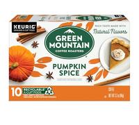 Green Mountain Coffee Roasters Pumpkin Spice Keurig K-Cup Lot de 10 capsules de café torréfié aromatisé léger